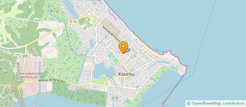 localisation de l'entreprise MONSIEUR KASTOLIE VOLA à KOUROU