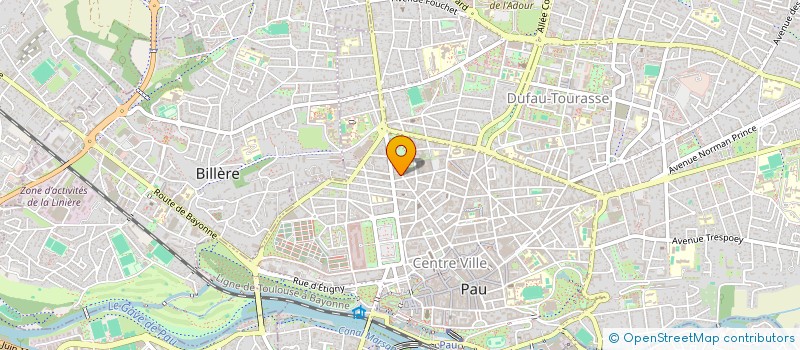 localisation de l'entreprise MONSIEUR KASTRIOT HOXHAJ à PAU