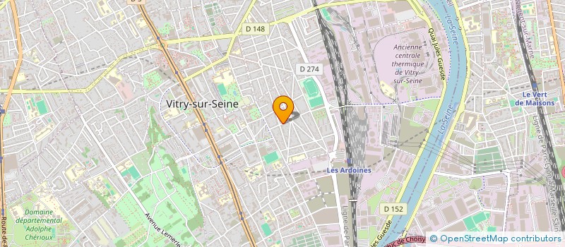 localisation de l'entreprise MONSIEUR KATHIRMALAN SHANMUGAM  VITRY-SUR-SEINE