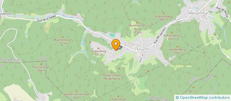 localisation de l'entreprise MONSIEUR KATIA LENHARDT à SOUCHT