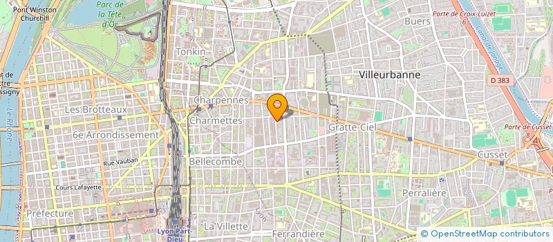 localisation de l'entreprise MONSIEUR KATSUJI ISIKAWA  VILLEURBANNE