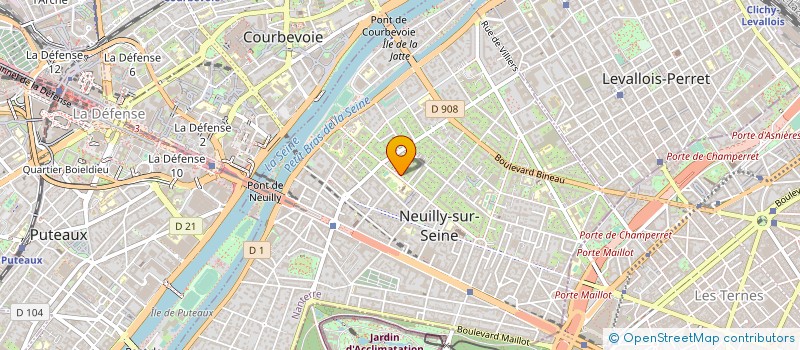localisation de l'entreprise MONSIEUR KATZ HARVEY à NEUILLY-SUR-SEINE