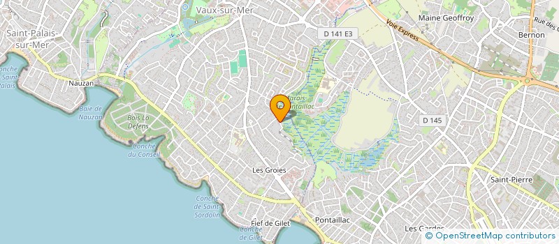 localisation de l'entreprise MONSIEUR KAUA FAGET  VAUX-SUR-MER