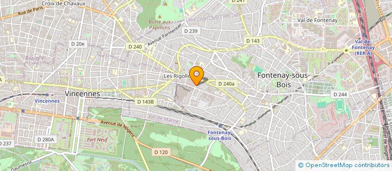 localisation de l'entreprise MONSIEUR KAUPHY BOUHAMA à FONTENAY-SOUS-BOIS