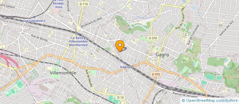 localisation de l'entreprise MONSIEUR KAVIAN ROYAI à GAGNY