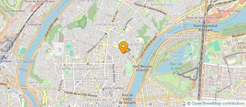 localisation de l'entreprise MONSIEUR KAVIARASSANE PATCHEAPIN  LYON