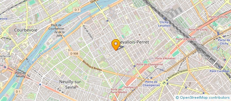 localisation de l'entreprise MONSIEUR KAVOUS GHIASSI à LEVALLOIS-PERRET