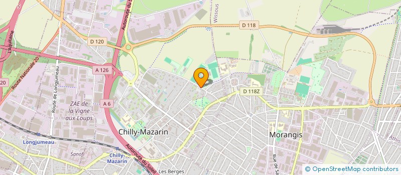 localisation de l'entreprise MONSIEUR KAWOON NIAZAI  CHILLY-MAZARIN