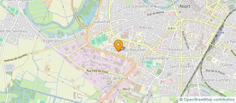 localisation de l'entreprise MONSIEUR KAWSAR SHEIKH  NIORT
