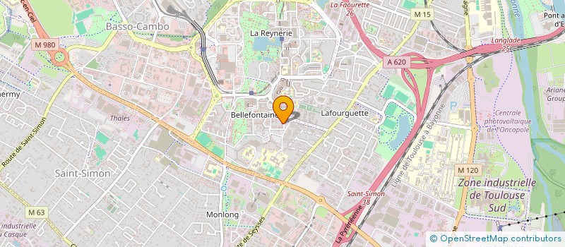 localisation de l'entreprise MONSIEUR KAY KAMBA JEAN KALUBI  TOULOUSE