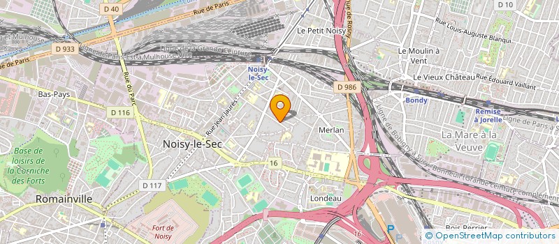 localisation de l'entreprise MONSIEUR KAYA ACHERON à NOISY-LE-SEC