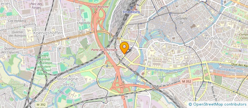 localisation de l'entreprise MONSIEUR KAYLEN MAURIN à STRASBOURG