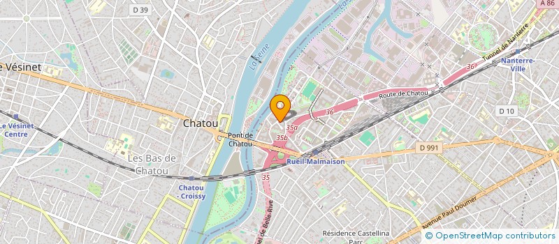 localisation de l'entreprise MONSIEUR KAYO TRAVASSOS DE CARVALHO SOARES à RUEIL-MALMAISON
