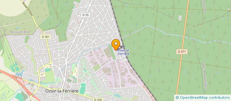 localisation de l'entreprise MONSIEUR KAYSAN KOUSSA  OZOIR-LA-FERRIERE