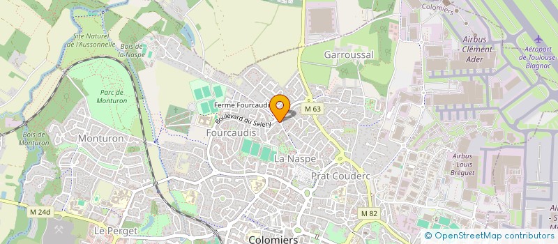 localisation de l'entreprise MONSIEUR KAYSE HASSAN OMAR à COLOMIERS