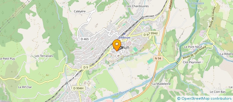 localisation de l'entreprise MONSIEUR KAYSS HUET  EMBRUN