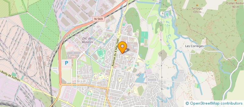 localisation de l'entreprise MONSIEUR KAYSS OUFRICHE  MIRAMAS