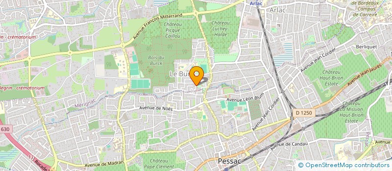 localisation de l'entreprise MONSIEUR KAYSSAR SAID-IBRAHIM  MERIGNAC