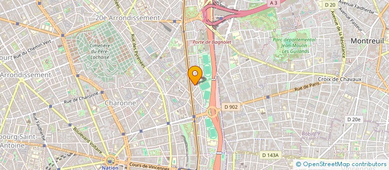 localisation de l'entreprise MONSIEUR KAYZY MOPULENGE  PARIS