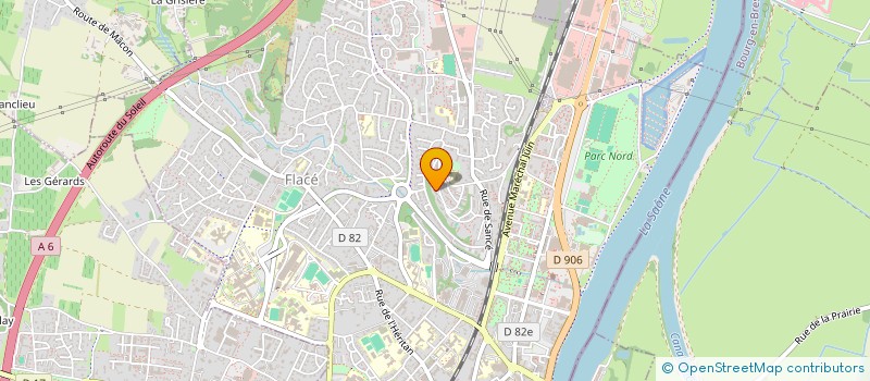 localisation de l'entreprise MONSIEUR KAZEM HADOUCH  MACON