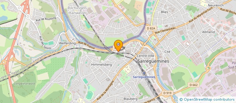 localisation de l'entreprise MONSIEUR KAZI HASAN TUMI  SARREGUEMINES