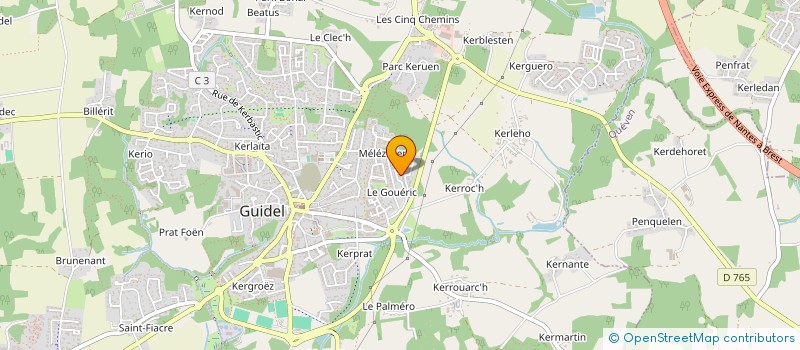 localisation de l'entreprise MONSIEUR KAZI MOHAMMAD HOUSNA ZAMAN  GUIDEL