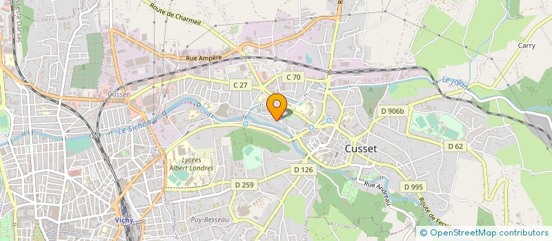 localisation de l'entreprise MONSIEUR KAZIM CAKIR  SAINT-YORRE