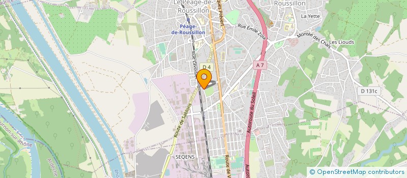 localisation de l'entreprise MONSIEUR KAZIM KULAKSIZ à ROUSSILLON