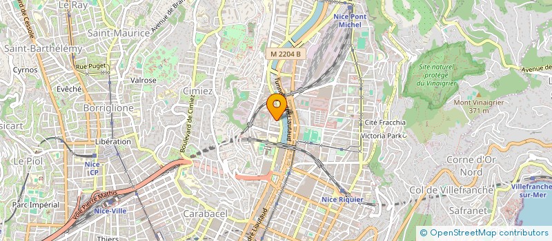 localisation de l'entreprise MONSIEUR KAZIM MAMMADHUSEYN à NICE