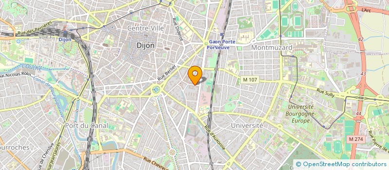 localisation de l'entreprise MONSIEUR KAZIMALI ALISHAFA  DIJON