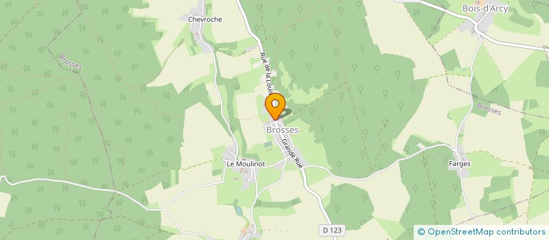 localisation de l'entreprise MONSIEUR KEALAN LAMBERT  BROSSES