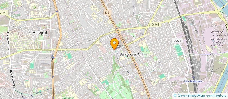 localisation de l'entreprise MONSIEUR KEANG LAY à VITRY-SUR-SEINE