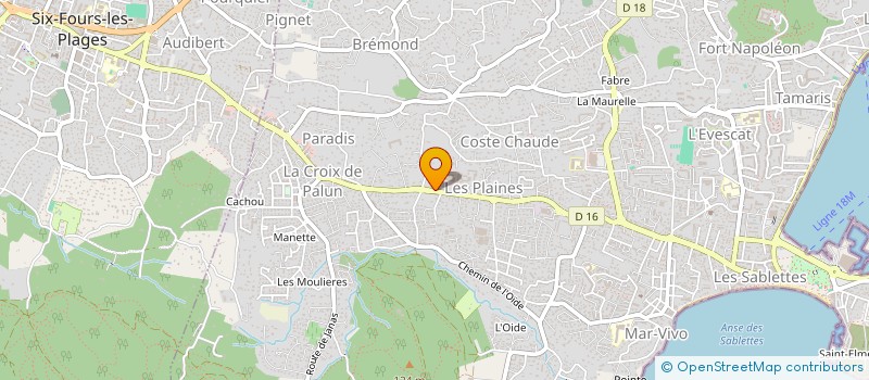 localisation de l'entreprise MONSIEUR KEANU GORNATOWSKI à LA SEYNE-SUR-MER