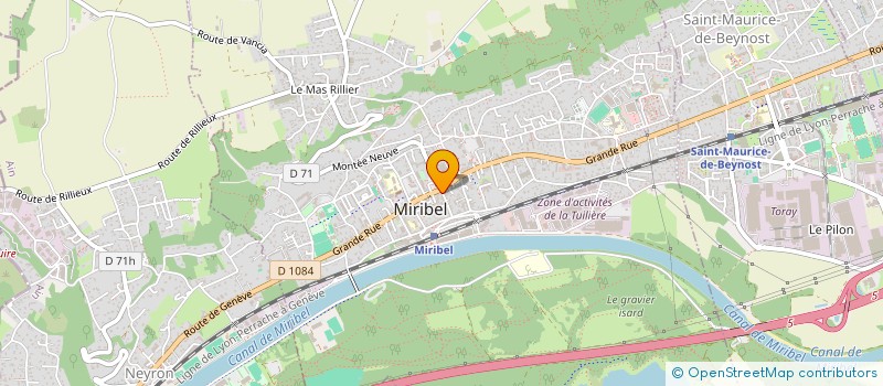 localisation de l'entreprise MONSIEUR KEATON NERPLAT à BEYNOST