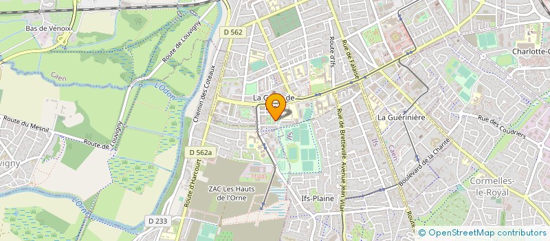 localisation de l'entreprise MONSIEUR KEBA FOFANA à CAEN