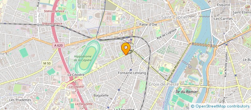 localisation de l'entreprise MONSIEUR KEBROM SIUM  TOULOUSE