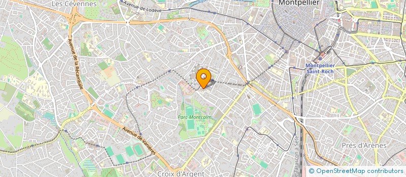 localisation de l'entreprise MONSIEUR KEBRON YRGALEM TEKLE à MONTPELLIER