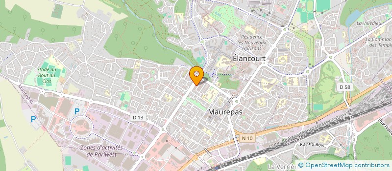 localisation de l'entreprise MONSIEUR KEDJOUTI ISMAIL  MAUREPAS