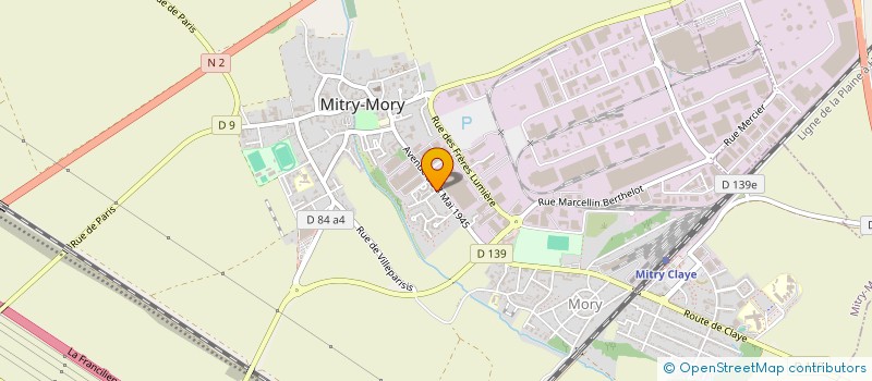 localisation de l'entreprise MONSIEUR KEDSON PIERRE à MITRY-MORY