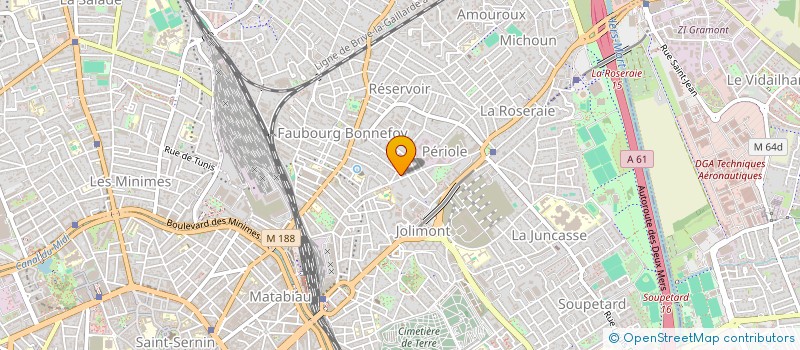 localisation de l'entreprise MONSIEUR KEEBE A NWATCHOK à TOULOUSE