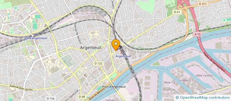 localisation de l'entreprise MONSIEUR KEELYAN ROVELA  ARGENTEUIL