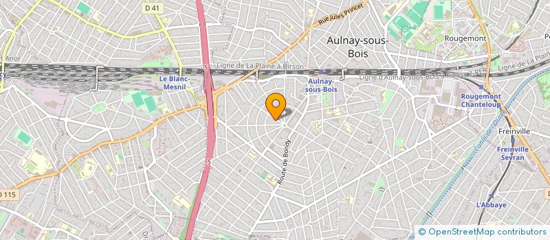 localisation de l'entreprise MONSIEUR KEERTHEGAN VIJAYAKUMAR à AULNAY-SOUS-BOIS