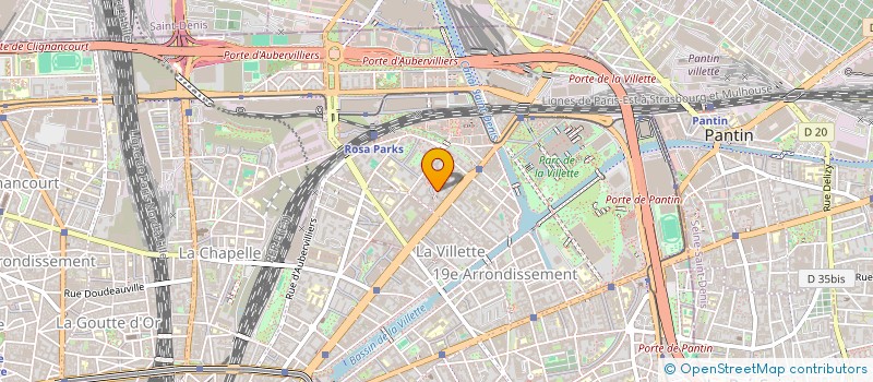 localisation de l'entreprise MONSIEUR KEFANE MAVOUNGOU  PARIS