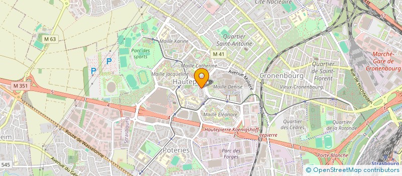 localisation de l'entreprise MONSIEUR KEFAYATALAH SELAEMANY à STRASBOURG