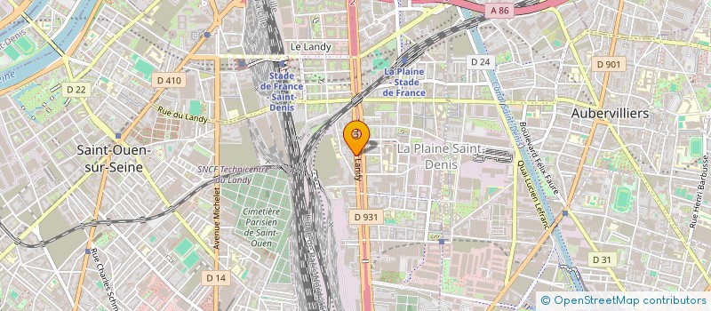 localisation de l'entreprise MONSIEUR KEHILI IMAD à SAINT-DENIS