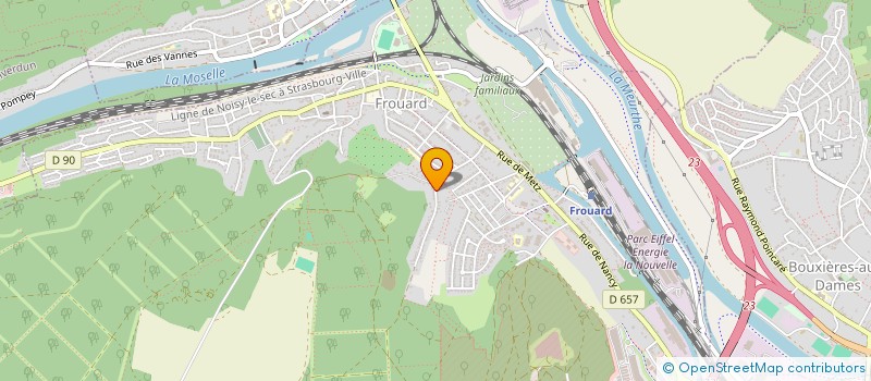 localisation de l'entreprise MONSIEUR KEHINDE ADEWUYI  FROUARD