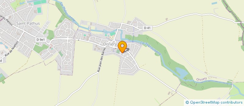 localisation de l'entreprise MONSIEUR KEIDJY EUTROPE-SYLVERE  OISSERY