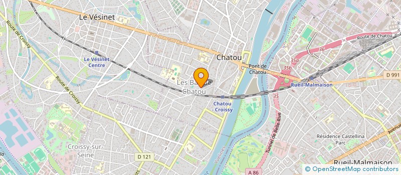 localisation de l'entreprise MONSIEUR KEIICHI TSUJI à CHATOU