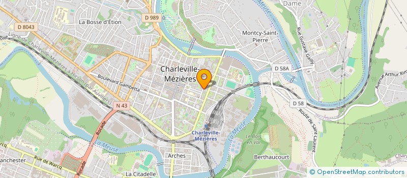 localisation de l'entreprise MONSIEUR KEIMBA DIABY à CHARLEVILLE-MEZIERES