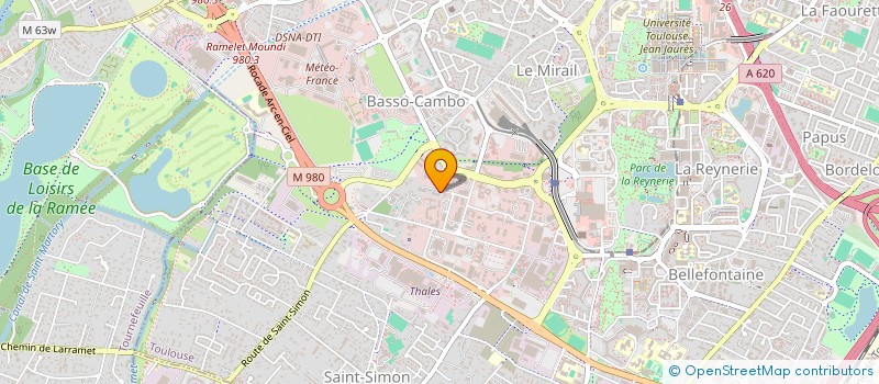 localisation de l'entreprise MONSIEUR KEINDY NONONE à TOULOUSE